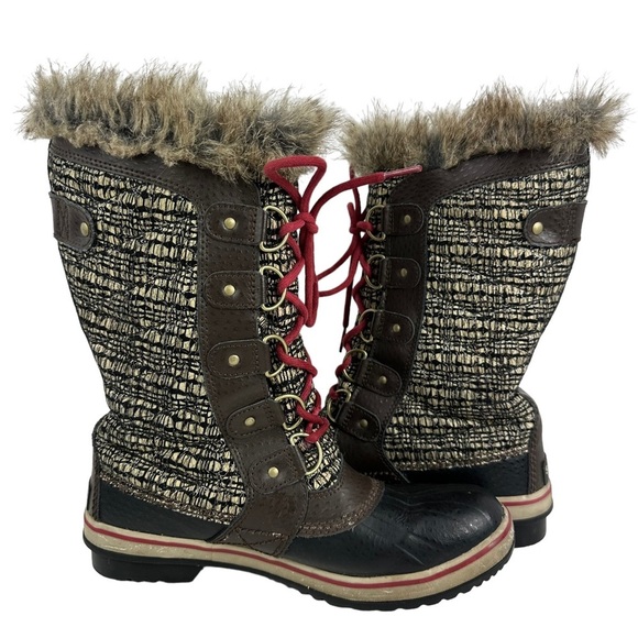 Sorel Tofino II Cordovan Saddle Metallic Winter Boots - Picture 1 of 6